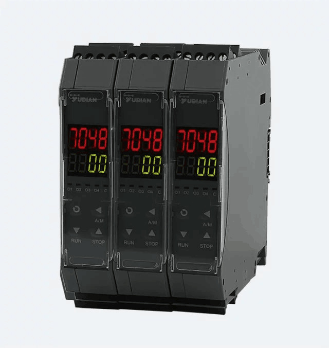 宇电AI-7048D5导轨安装带面板显示温度控制器