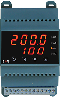 虹润NHR-DN40导轨式温控器60段程序温控器